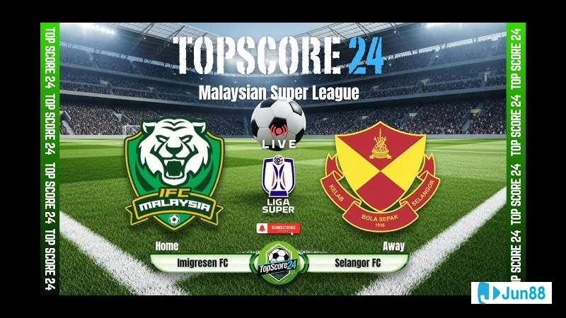 Cầu thủ của Imigresen và Selangor đang tranh chấp bóng trên sân cỏ - "Imigresen" vs…