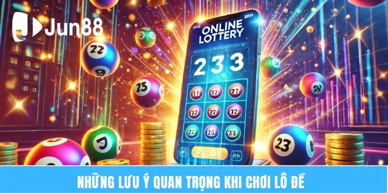 Những lưu ý quan trọng khi chơi lô đề  
